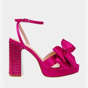 Hot pink heels